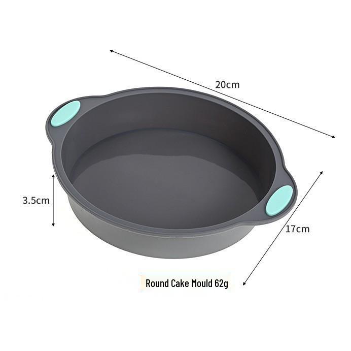 High-Temperature Resistant Silicone Cake Mold for DIY Baking and Steaming