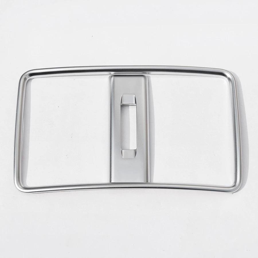 

Автомобильная накладка на выпускное отверстие для воздуха для Mercedes Benz AB Class GLA CLA 200 220 260 ABS задняя вентиляционная решетка для кондиционера автомобиля серебряный