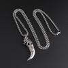 European and American Men's Wolf Tooth Accessories High-end Design Welry Men's Necklace Pendant