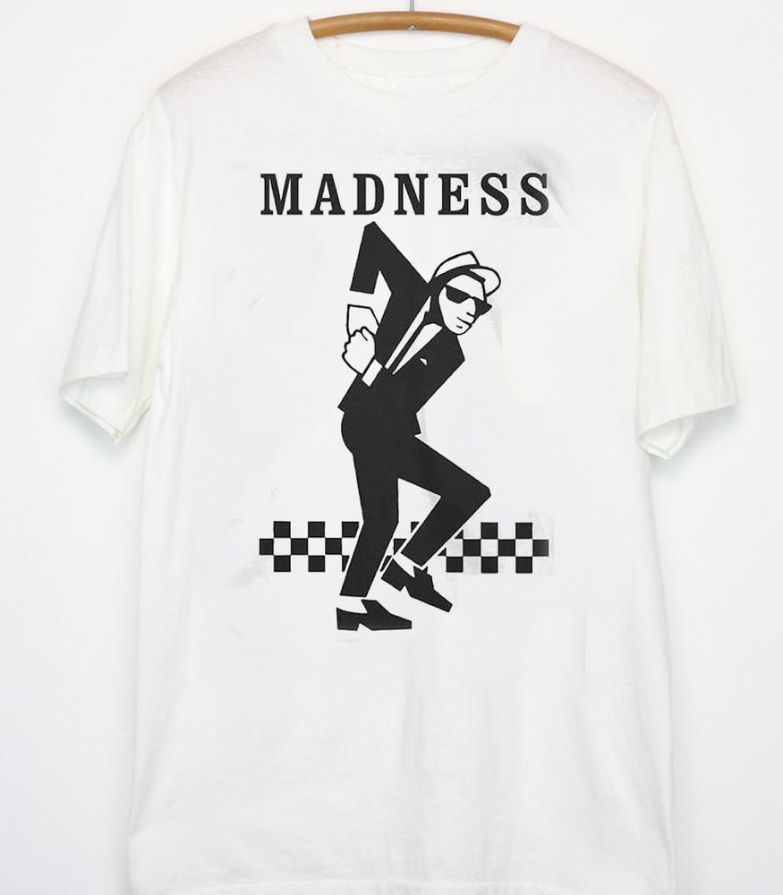 Madness BAND Artwork WHITE T-shirt Short Sleeve All Sizes S-5Xl 1T98 Unisex T-Shirt