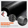 Dashboard Navigation Screen Frame Cover Trim Compatible with Toyota Tacoma 2024 2025 8IN Screen, Carbon Fiber Car Interior Decoration Accessories