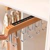 Wood Hat Storage Hanger 16 Hooks Clothes Hanger New Underwear Storage Rack  Home