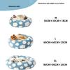 Leasure Plush Pet Nest Pet Bed All Season Universal, Warm Pet, Cat and Dog Universal for Dog/Cat, Small/Medium/Large Round