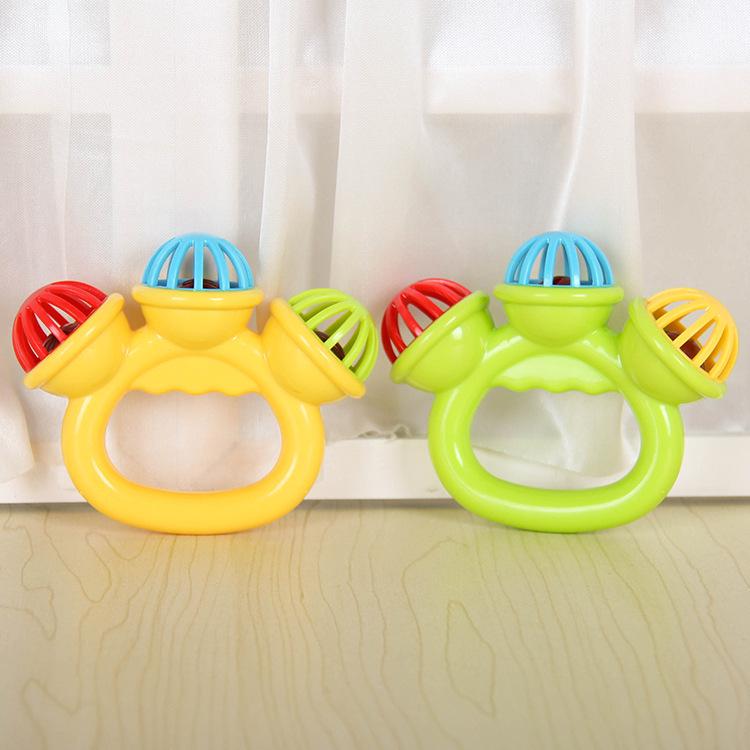 Baby Hand Rattle Shaker - Early Education Toy for Ages 0-1