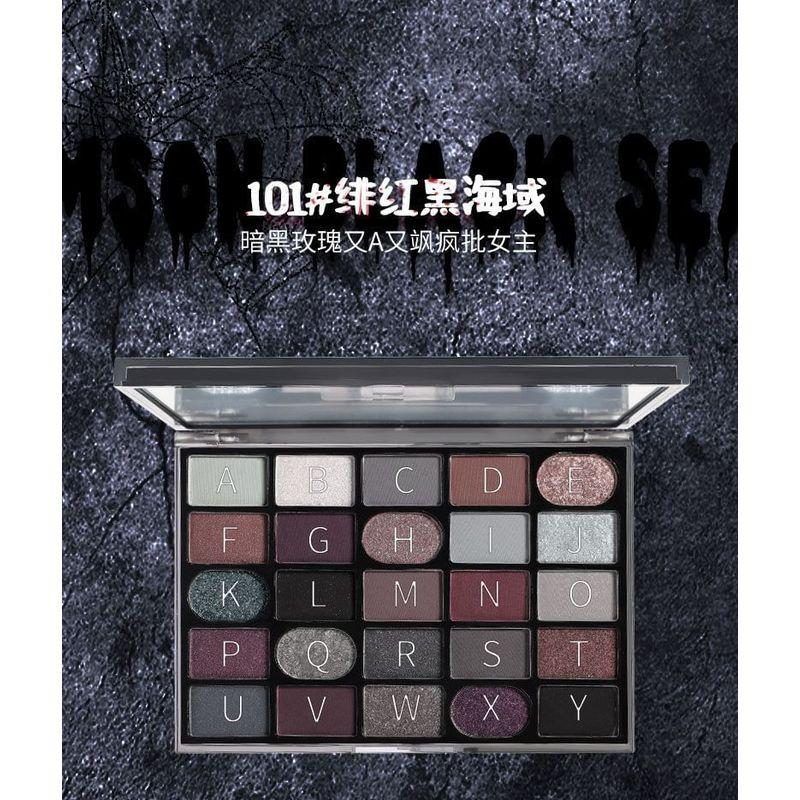 Kaxier - 25-Color Gothic Eyeshadow Palette - 2 Types