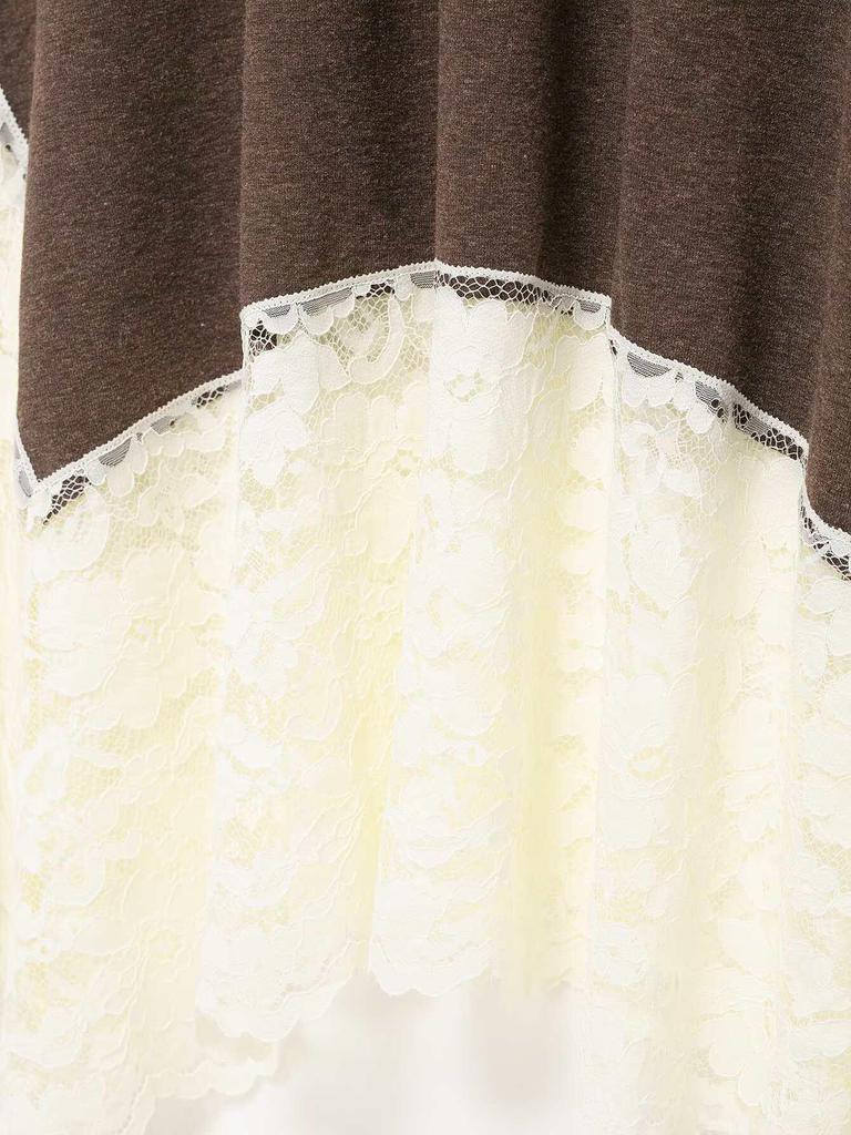 European Summer Lace Patchwork Dress for Women - Sexy and Trendy