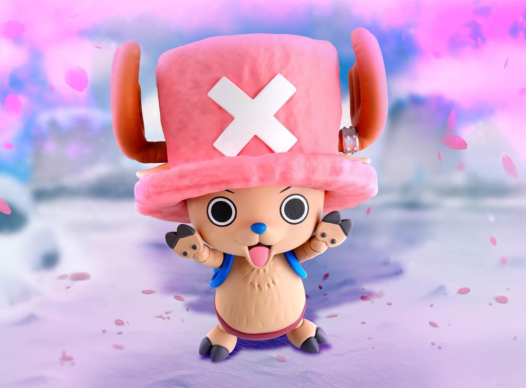 TAMASHII NATIONS ONE PIECE Tony Tony Chopper 75mm PVC ABS Painted Action Figure S.H.Figuarts -Drum Island- Approx. &