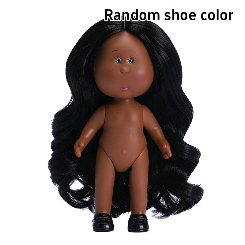 14cm Mini Potato Doll 5 Movable Joints Diy Vinyl Cute Dolls Toys Naked Baby Small Potato Doll Diy Dressing Doll Home Decoration