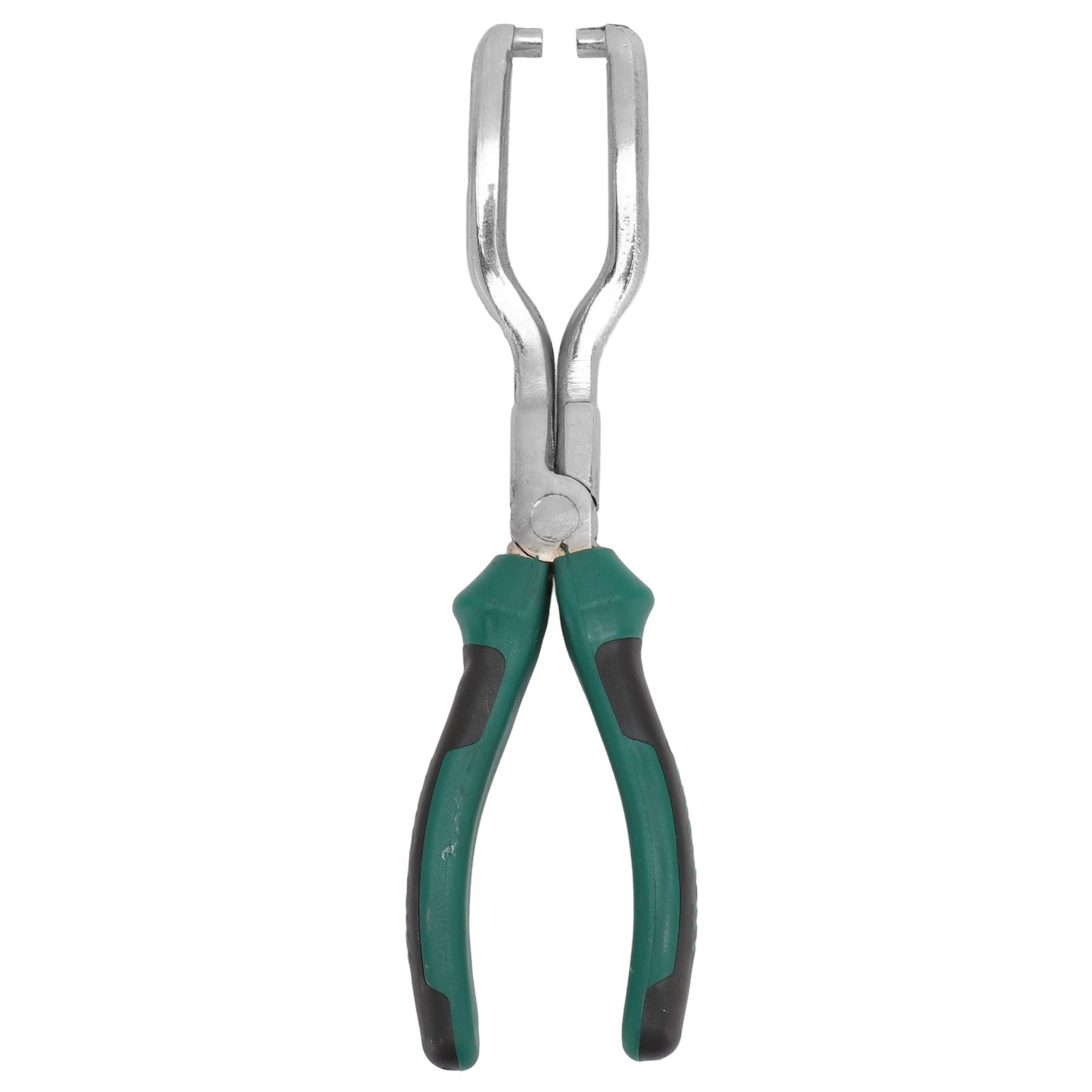 

22,5 см клещи для электрического отсоединения из высокоуглеродистой стали для снятия свечей зажигания, зажим для шланга и трубы зелёный