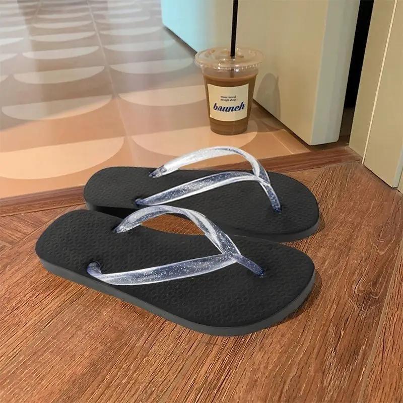 Fashion Outside Flat Slides High Quality Small Size Non Slip Women's Slippers and Ladies Sandals On Sale 2025 Luxury Vip Eva 39 Shoes