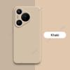 Luxury Square Liquid Silicone Phone Case for Huawei Pura 70 Pura70 5G 360 Protective Cover HuaweiP70 P70 Double Liner Soft Coque