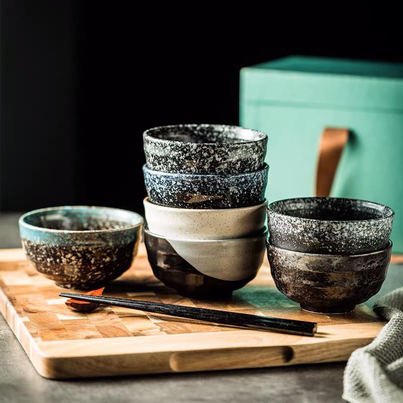 Japanese Ceramic Rice & Salad Bowl – Small, Versatile Soup & Breakfast Bowl for Home or Restaurant Use