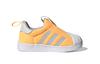 Originals SUPERSTAR 360 Abrasion Resistant Abrasion Resistant Low Top Toddler Shoes Orange Yellow Gray FV3376