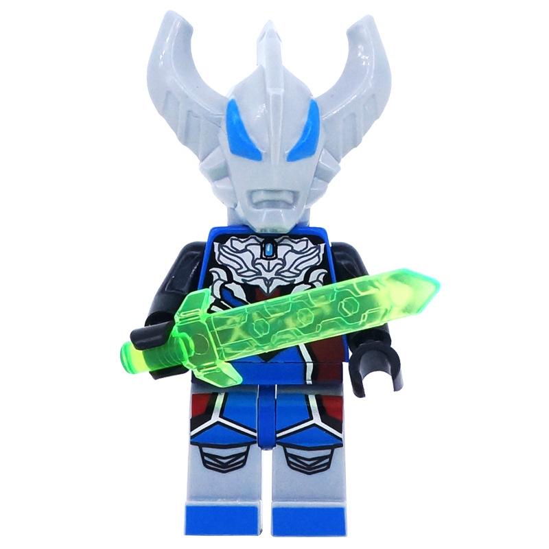 Figurine Blocuri de Construcție Set Păpuși Asamblare Particule Mici Cu Geantă Arme