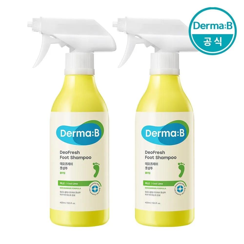 

Deofresh Foot Shampoo_Cool Lime 400ml 1+1