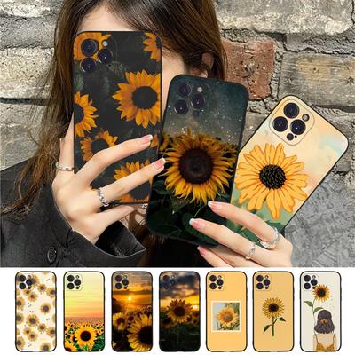 Sunflower Flower Phone Case For iPhone Samsung Galaxy Redmi Xiaomi Oppo OnePlus Note S A 7 8 9 10 11 12 13 14 20 21 22 23 53 54 Pro Max Plus Ultra