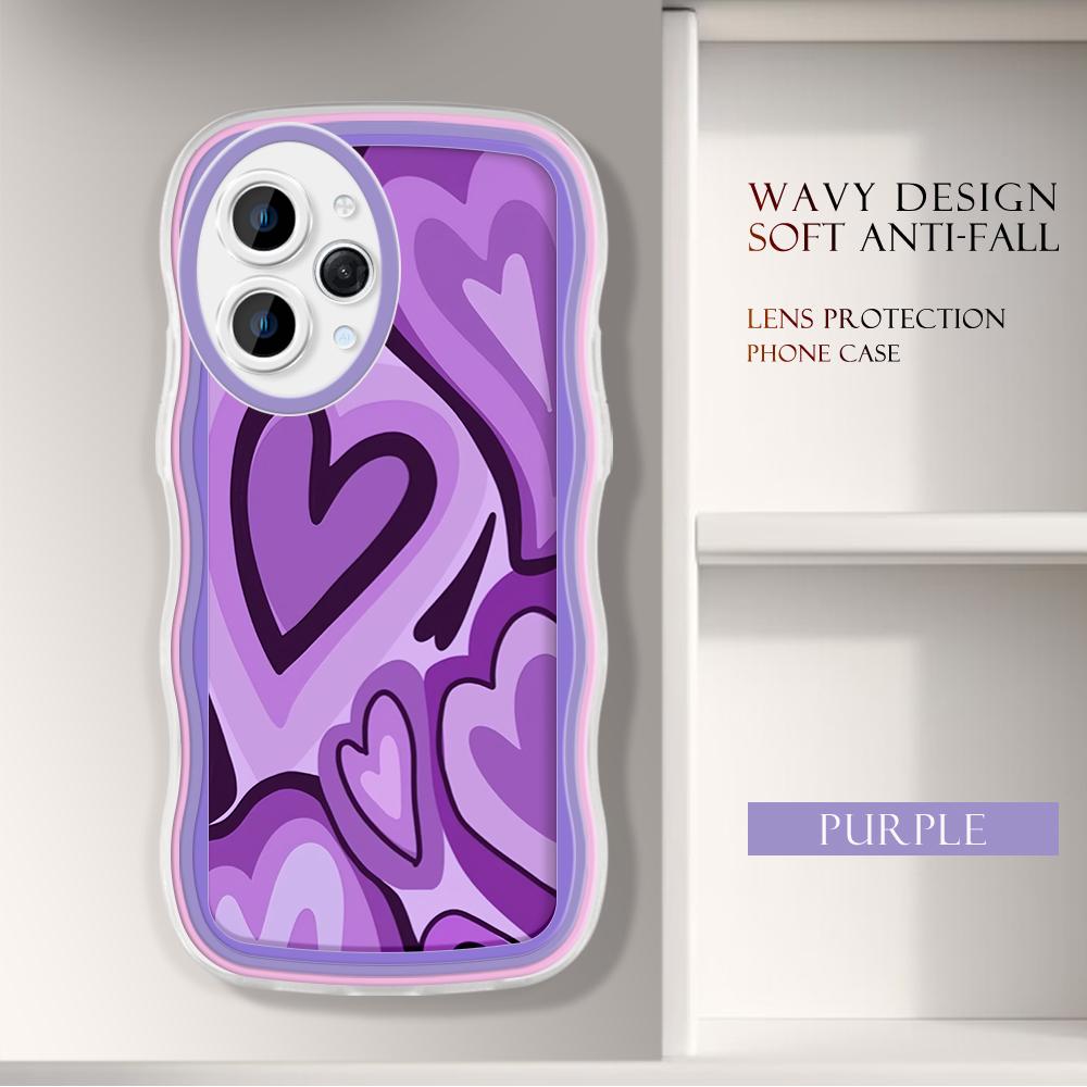 

Модний м який хвилястий чохол для телефону з мультяшним візерунком Захист камери Ударостійкий чохол для мобільного телефону для Xiaomi Poco Redmi Xiaomi Poco X5 Pro