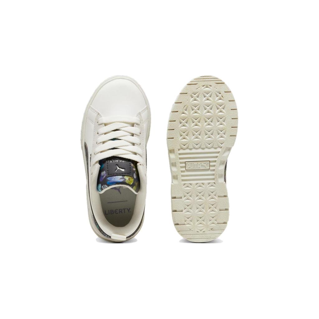 Puma Mayze Cushioning Balance Low-Top Kids Skate Shoes Kids skate shoes White 394897-01