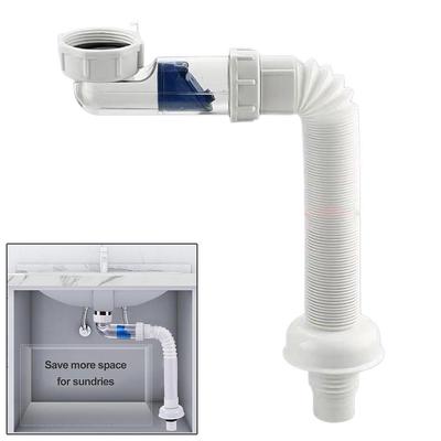 360 Grad Drehbarer Spülenabwasserschlauch Kompatibel mit Standardspülen