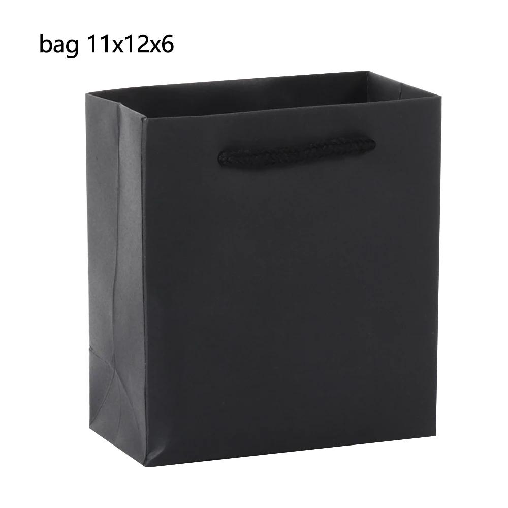 Dreamy Star Gift Bag Black Silver Jewelry Storage Box Blue Gold Ribbon Earrings Ring Bracelet Packaging Box