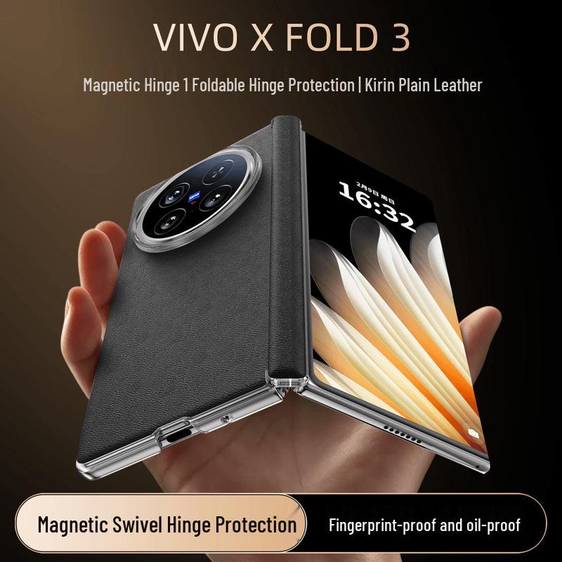 Shangsou Vivo X Fold Series Magnetic Hinge Leather Case