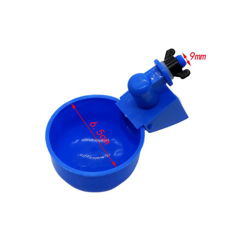 

5 шт. Автоматическая чашка для воды для кур, пластиковая поилка, комплект поилок для домашней птицы, перепелов, голубей, птиц, кроликов, клетка для птицы, чашка-поилка для домашней птицы M