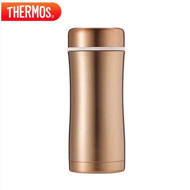 THERMOS 0.4L High Vacuum Stainless Steel Insulated Bottle with Fingerprint Lock
