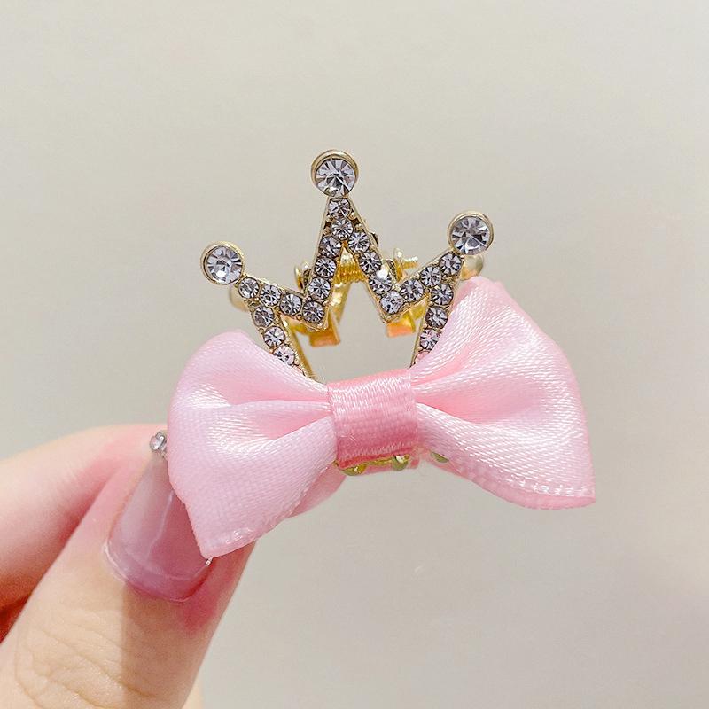 

Детская милая заколка-бантик, маленькая заколка для волос, женский головной убор, корона с кроличьими ушками, мини-заколка для волос, заколки для волос, аксессуары для волос для девочек