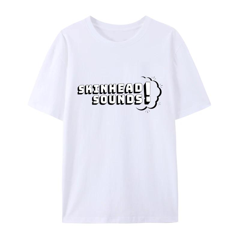 Vtipné tričko Skinhead A Way of Life Pánské Dámské Krátký rukáv Hipster Grafická trička Hip-hop Módní Estetické topy Pánské oblečení