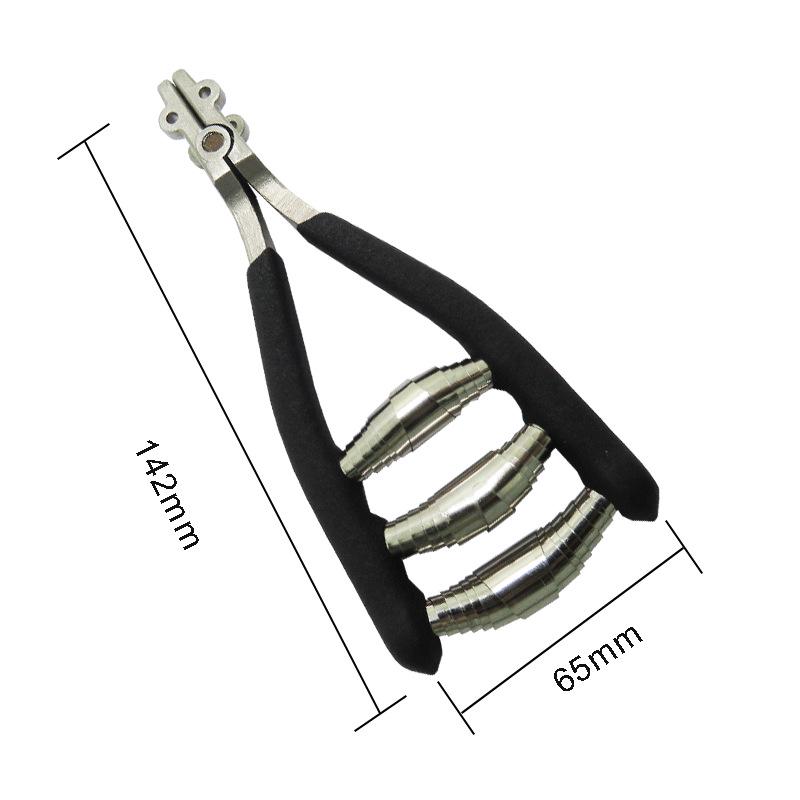 

Широка головка Трипружинний Ультралегкий Алюмінієвий Стартовий Затискач для Натягування Тенісних та Бадмінтонних Струн