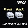 LED Strip Connector Kits 2/10Pcs 8mm 2Pin Screw Fixing No Soldering for Home DIY Decor