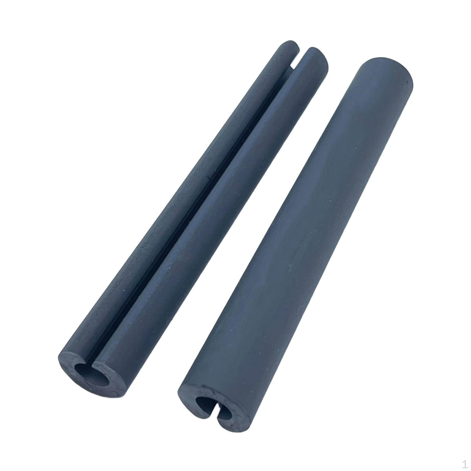 2Pcs EV Chargers Cable Protector Garage Door Pass through Wire Cover Rubber Heavy Duty Sturdy
