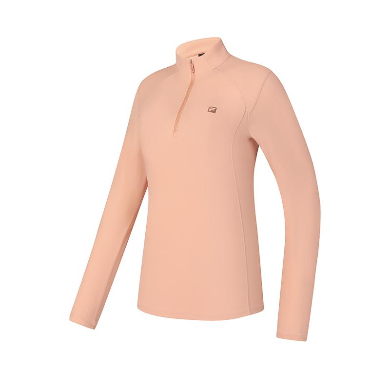 New FILA Raglan Sleeve T Shirt Women's Small Peach Red A11W511205FPC