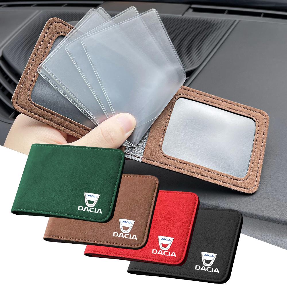BGU1 Car Styling Logo ID Card Driver License Package Auto Accessories For Dacia Duster Logan Dokker Lodgy 2 Sandero MK2 Stepway Mcv