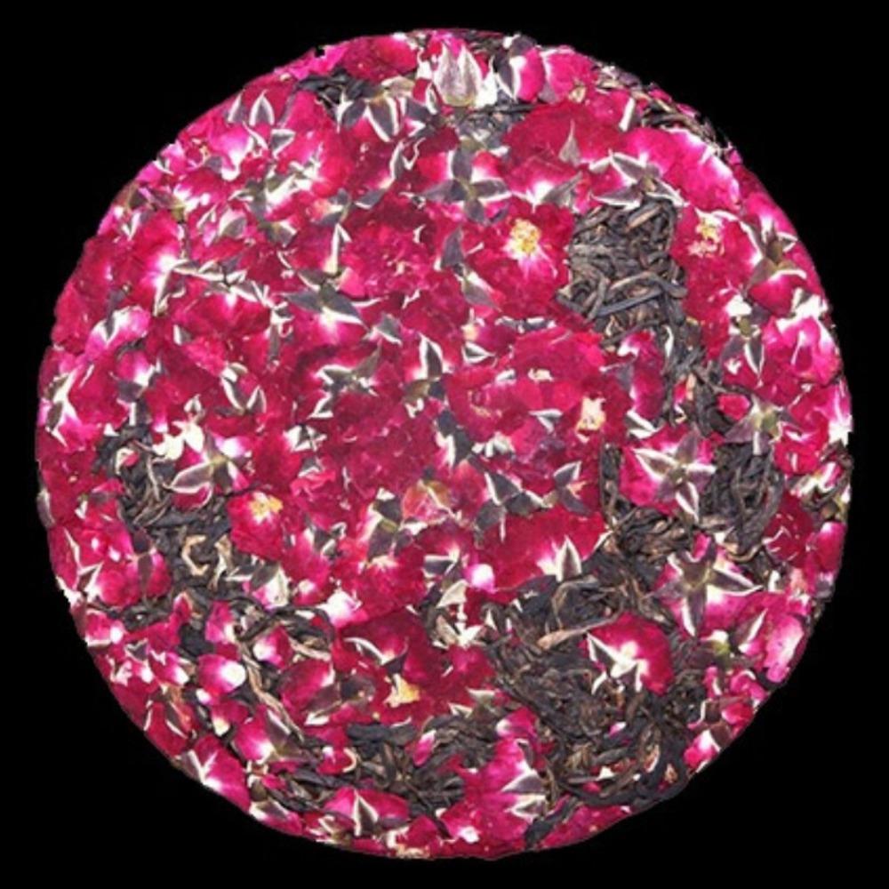 Yunnan Black Tea Rose Cake 357g Dian Hong Gongfu Fermented Tea