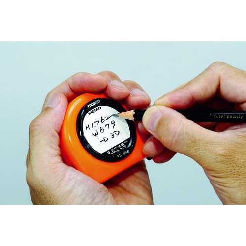 TRUSCO TT16-35B Convex Memo Plate with Locking Type, 16mm Wide, 3.5m