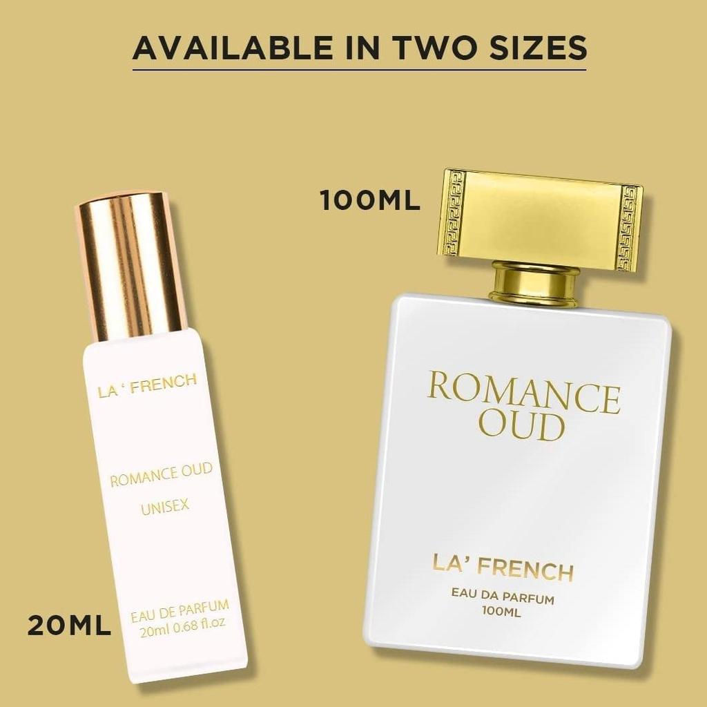 La French Oudh Perfume Gift Set 4x20ml | Extra Long Lasting Oud Perfume Scent | Eau De Parfum