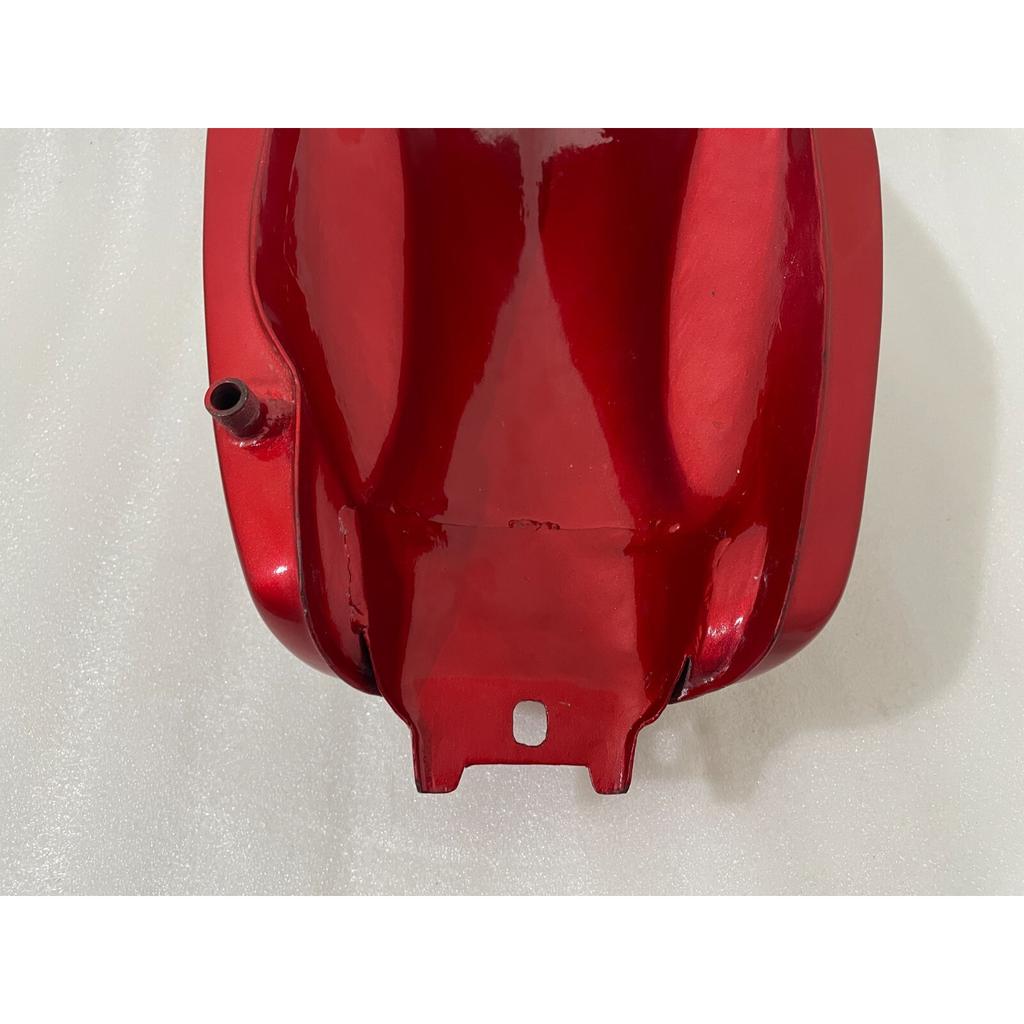 Honda SL350 SL 350 K1 1970 - 73 Cherry & White Steel Petrol Gas Tank +Monza Cap