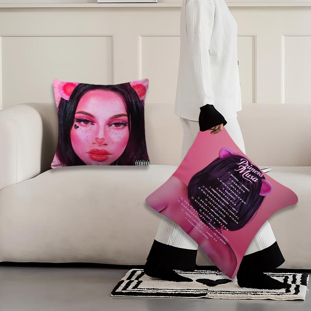 O-Omar Courtz P-Primera M-Musa Cushion Cover Living Room Accent Back Support Square Lounge Restful Nap Companion Pillow Case