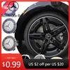 Bilklistermärke För Benz 4ST 75MM Bilfälgsnavkåpor Däckfälgskydd Biltillbehör För Mercedes Benz CLA A180 W108 AMG CL