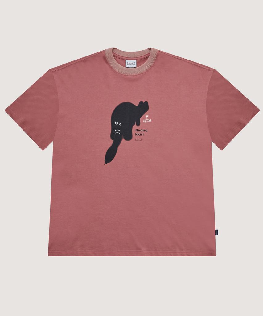 BONATSPALETTE Bp Kitty T-Shirt_Deep Pink