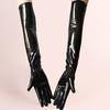 1 Pair Nightclub Gloves Soft Paint Finish Long Full Fingers Over Elbow