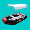 Aufblasbares Boot Verdeck Kajak Segelboot Kanu Sonnenschutz Zusammenklappbar