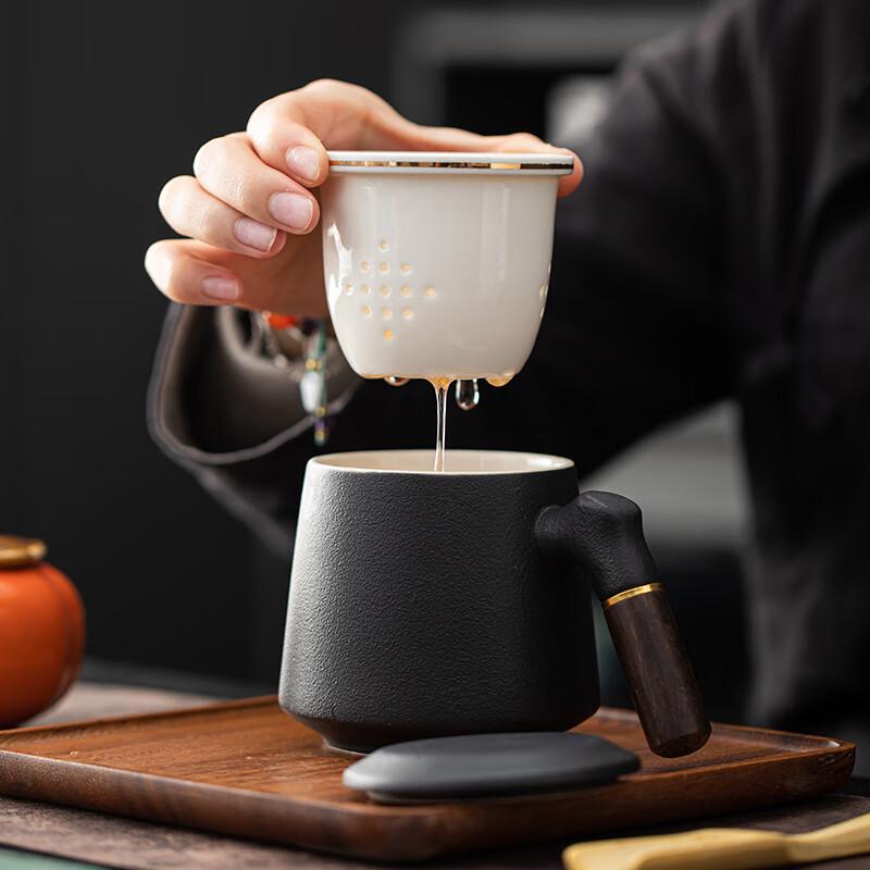 Shangqi Ceramic Tea Mug with Infuser