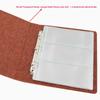 Storage Paper Money Album Clear Accessory Transparent Accessories Portable