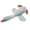Creative Dog Chew Toys Pet Wild Goose Stuffed Plush Puppy Squeaky Dog Toy For Small And Medium Dogs Fuuny Dog Toys Supplies