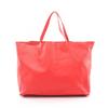 Used HORIZONTAL CABAS Tote Bag 166113DBT Leather Red Used Women