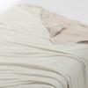 MUJI Cotton Gauze and Cotton Blend Velour Reversible 180 X 200 15598533 Blanket, Double, Cm, Beige,