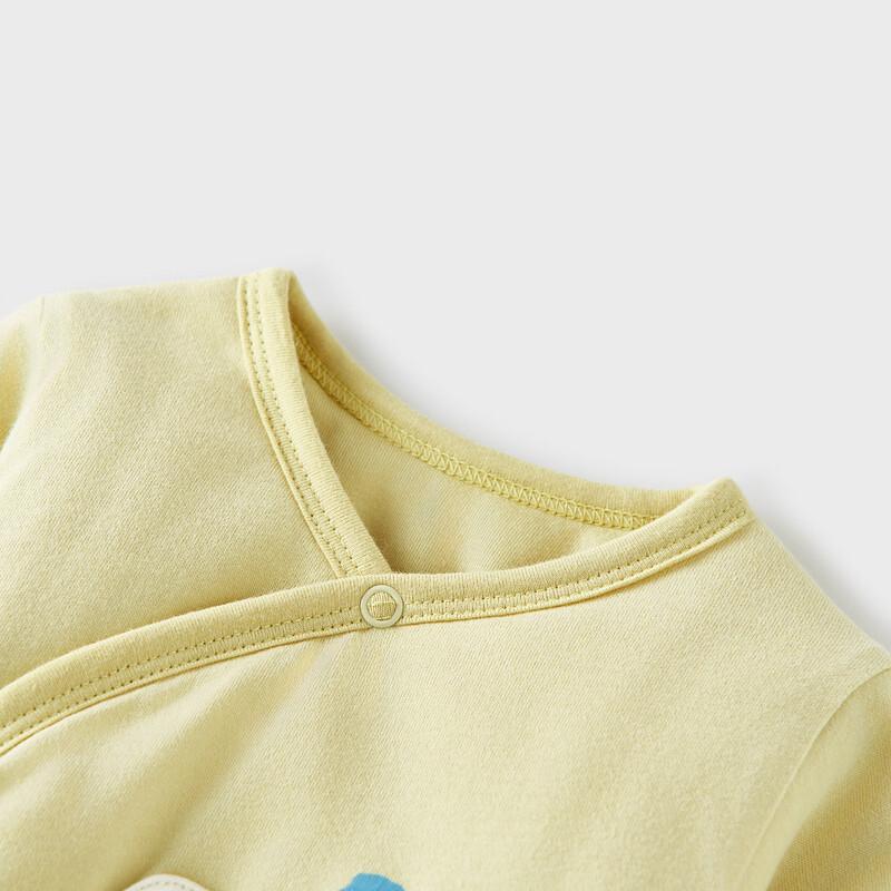 TONGTAI Baby Winter Padded Cotton Butterfly Bodysuit 59cm