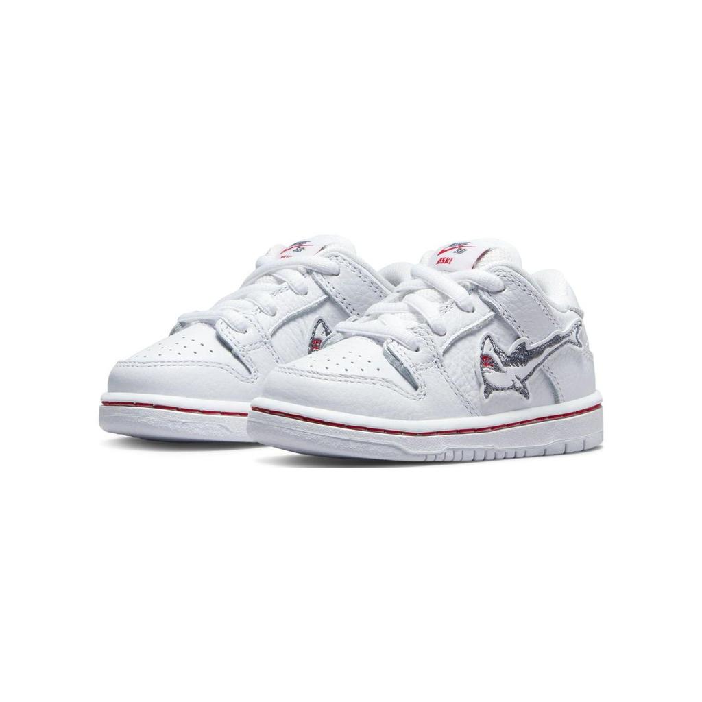 Nike Oski x Dunk Low SB TD Hvit Hai Baby Sneakers DJ3759-105